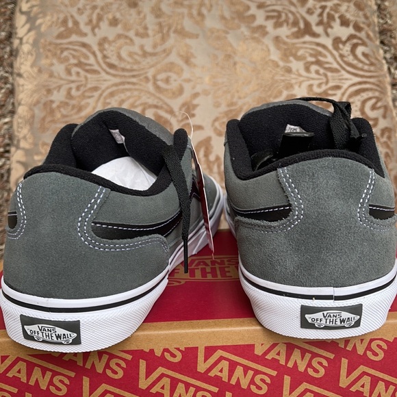 Vans Men’s Bearcat Charcoal/White/Black Men’s - Picture 14 of 16